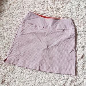 S.C. & CO. Coral Geometric Golf Athletic Classic Pockets 360 Tummy Control Skort